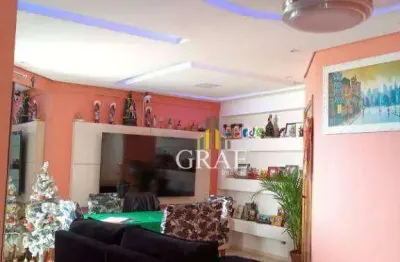 Apartamento de 149m²,  venda/locação , 5 dormitórios, 3 suítes, sendo a master com hiromassagem,  2 vagas fixas - Baeta Neves - São Bernardo do Campo