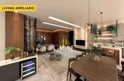 Apartamento com 3 dormitórios à venda, 141 m² por R$ 1.824.261,25 - Jardim do Mar - São Bernardo do Campo/SP