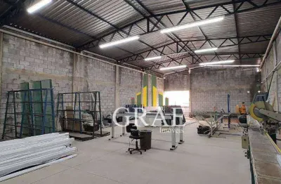 Galpão para alugar, 382 m² por R$ 13.480,00/mês - Vila Jordanópolis - São Bernardo do Campo/SP