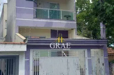 Casa com 3 quartos à venda na Rua Potomaque, 464, Jardim das Maravilhas, Santo André