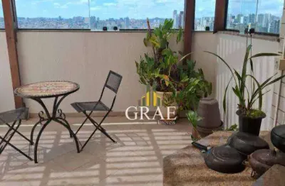 Cobertura Duplex 200m² com 3 quartos (1 suíte com hidro), quintal com churrasqueira, 3 vagas, á venda no Jardim do Mar - São Bernardo do Campo/SP.