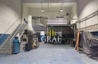 Galpão para alugar, 322 m² por R$ 12.090,00/mês - Vila Mussolini - São Bernardo do Campo/SP