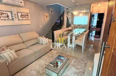 Sobrado com 2 dormitórios à venda, 139 m² por R$ 829.000,00 - Vila Junqueira - Santo André/SP