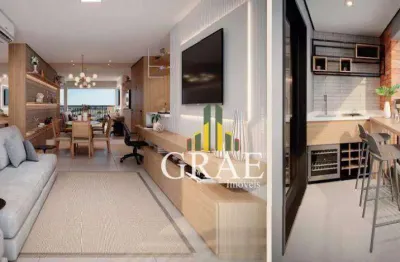 Apartamento com 2 dormitórios à venda, 59 m² por R$ 778.495,66 - Jardim do Mar - São Bernardo do Campo/SP