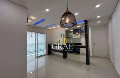 Apartamento com 2 dormitórios para alugar, 71 m² por R$ 6.889,00/mês - Jardim do Mar - São Bernardo do Campo/SP