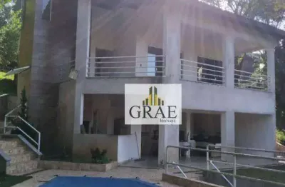Sobrado em condomínio 250m², 3 suítes, piscina e churrasqueira, 3 vagas, para venda/locação no  Jardim Clube de Campo - Santo André/SP.