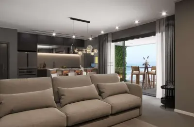 Apartamento alto padrão frente mar, 3 suítes no gravatá/navegantes sc.