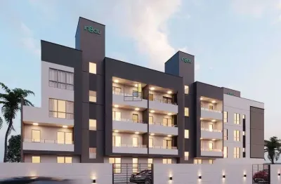 Apartamento 2 dormitórios, 1 suíte, a 150m do mar, meia praia navegantes/sc.