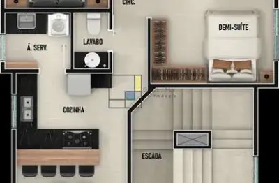 Apartamento 3 dorm, 1 suíte a 200m do mar no gravatá, navegantes/sc.