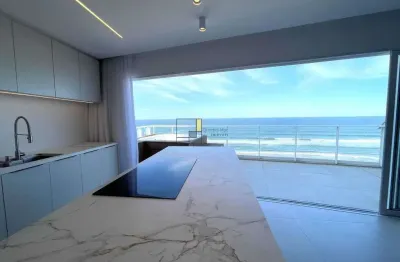 Apartamento alto padrão frente mar, 3 suítes, no gravatá navegantes, sc.