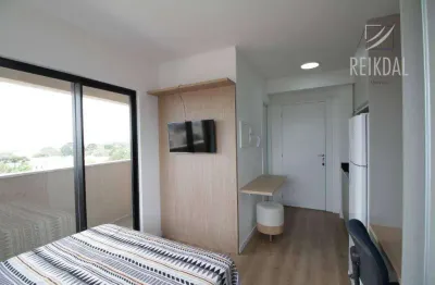 Apartamento com 1 dormitório para alugar, 20 m² por R$ 2.870,00/mês - Portão - Curitiba/PR