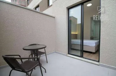 Apartamento Garden com 1 dormitório para alugar, 29 m² por R$ 3.690,00/mês - Portão - Curitiba/PR