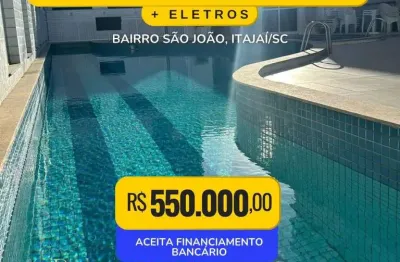 Apartamento para Venda em Itajaí, São Judas, 2 dormitórios, 1 banheiro, 1 vaga