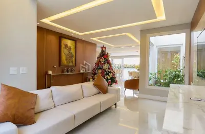 Casa em condomínio fechado com 3 quartos à venda na rua maria luiza bazzani natal, 381, uberaba, curitiba, 304 m2 por r$ 2.690.000