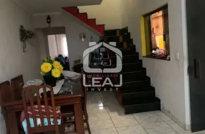 Sobrado de 240m² com 4 dormitórios e 1 vaga de garagem à venda, por r$ 460.000,00 jardim irene, san