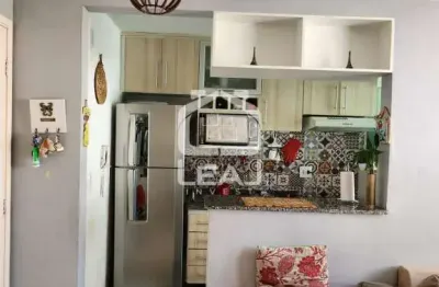Apartamento à venda 45m², semi mobiliado, 2 dormitórios, 1 vaga garagem - r$ 275.000,00 - jardim pa