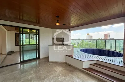 Apartamento à venda 236m², 4 dormitórios/suítes, 4 vagas garagem - r$ 1.390.000,00 - vila andrade,