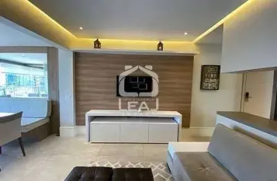 Apartamento mobiliado para venda vila nova conceição, 2 dormitórios, 1 suíte, 2 vagas, 80m², por r$
