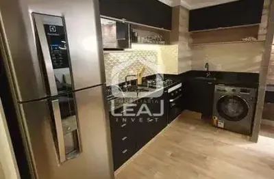 Apartamento com 1 dormitório mobiliado à venda, r$ 350.000,00, próx. ao shopping sp market campo gr