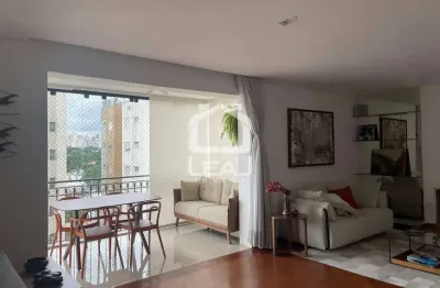 Apartamento à venda no brooklin novo, 200m², 3 suítes, 4 vagas de garagem, lazer completo, r$ 2.200
