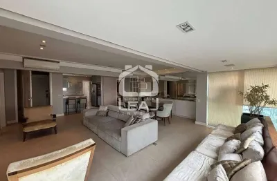 Apartamento mobiliado para locação, 170m², vila uberabinha, r$ 24.185,00 (pacote) - são paulo, sp