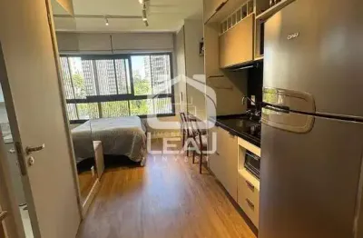 Studio mobiliado para venda e locação, 21m², moema, 1 dormitório, r$ 570.000,00 - são paulo, sp