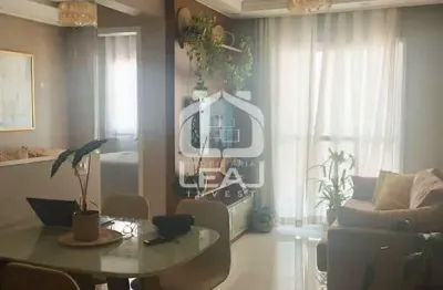 Apartamento mobiliado à venda, parque maria helena, 2 dormitórios, 1 vaga - r$ 390.000,00 - são pau