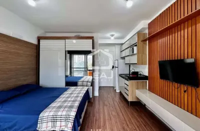 Studio para locação, 30m², jardim das acácias, r$ 3.895,00 (pacote) - são paulo, sp