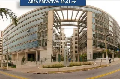 Conjunto comercial para locação, 59m², vila andrade, r$ 5.354,00 (pacote) - são paulo, sp