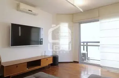 Apartamento semi mobiliado para locação, 83m², vila nova conceição, 2 dormitórios, 1 vaga - r$ 9.10