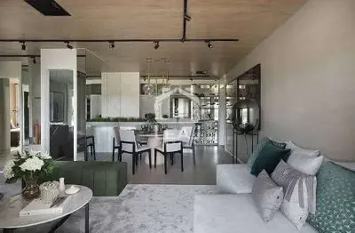 Apartamento com 2 dormitórios e 2 vagas à venda, 84 m² por r$ 1.005.000,00- santo amaro - são paulo
