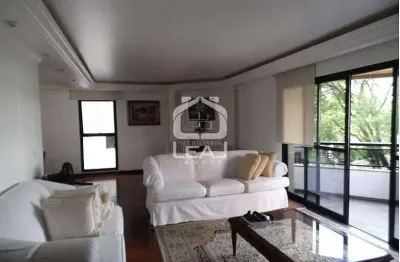 Apartamento com 4 dormitórios à venda, 260 m² por r$ 2.800.000,00 - moema pássaros - são paulo/sp -