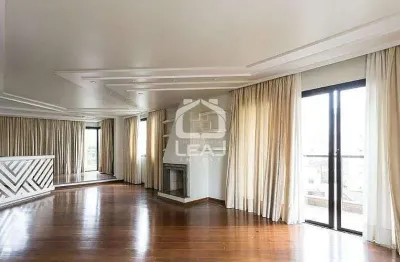 Apartamento à venda, 235 m² com 4 dormitórios, sendo 4 suítes, closet, lareira, 4 vagas garagem - r