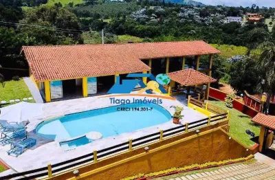Linda chácara em condomínio região piracaia com acesso a represa