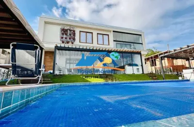 Casa a venda em condomínio em piracaia com acesso a represa