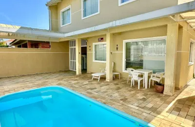 Sobrado 4 dormitorios piscina e churrasqueira próx ao cristo guaratuba