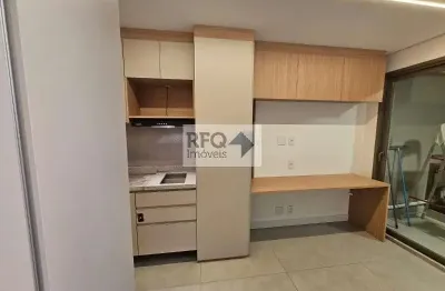 Apartamento com 1 quarto para alugar na avenida dos eucaliptos, indianópolis, são paulo, 29 m2 por r$ 4.200