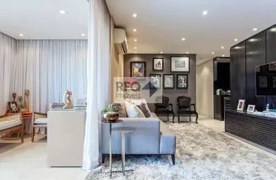 Apartamento de luxo no jardim da glória com 2 suítes, 2 salas e 2 vagas de garagem - ultimo andar