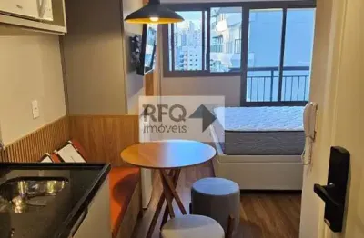 Studio de luxo no paraíso: 1 quarto, 1 sala, 1 banheiro, 21,00 m² de área. aproveite essa oportunidade em são paulo-sp!