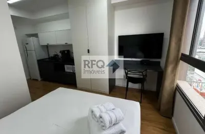 Studio de luxo à venda em condomínio exclusivo na vila firmiano pinto, são paulo-sp: 1 quarto, 1 sala, 1 banheiro, 21m²!
