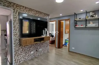Apartamento recém-reformado com fino acabamento em porcelanato – 2 dormitórios/ cidade tiradentes