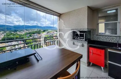 Aluguel Apartamento 108m² Terraços da Serra Jundiaí 3 Dormitórios Suíte Varanda Gourmet
