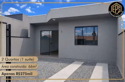 Casa para Venda em Barra Velha, Vila Nova, 2 dormitórios, 1 suíte, 2 banheiros, 2 vagas