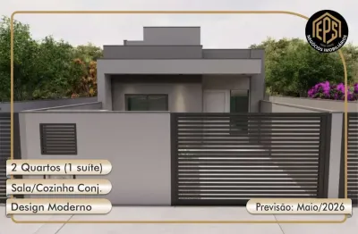 Casa para Venda em Barra Velha, Vila Nova, 2 dormitórios, 1 suíte, 2 banheiros, 1 vaga