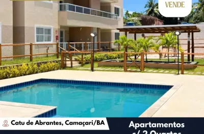 Apartamento com 2 quartos à venda na Rua Júpiter, sn, Abrantes, Camaçari