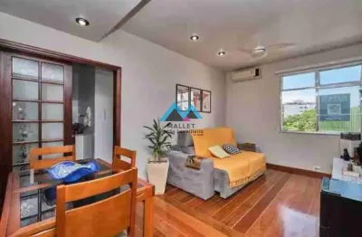Lindo apartamento de 2 quartos, 63 m², todo reformado e mobiliado, à  venda na Tijuca.