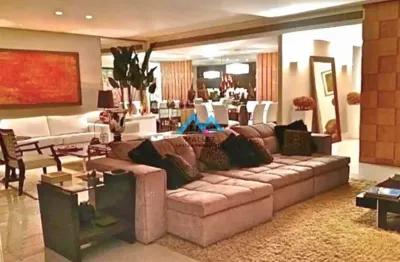 Excelente apartamento de luxo, 435,80 m², com 4 suítes, à venda na Barra da Tijuca.