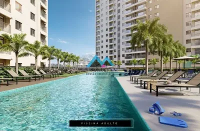 Apartamentos de 2 quartos (Tipo e Garden), com suíte, varanda e vaga de garagem, à venda no Condomínio HEITOR DOS PRAZARES (PIERROT), no Santo Cristo.