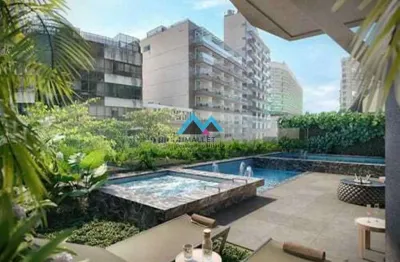 Apartamentos de luxo (Tipo, Garden e Cobertura), com 2 suítes à venda no Condomínio ON THE SEA ARPOADOR, em Ipanema.