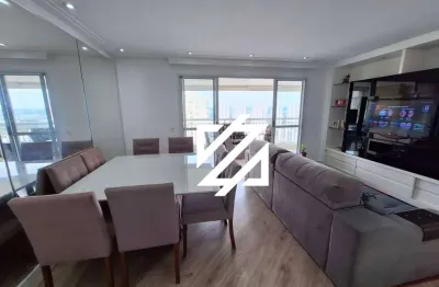 Apartamento com 107 metros, 3 dormitórios, 1 suite,3 banheiros, 1 lavabo, 2 vagas à venda - Vila Isa - São Paulo/SP